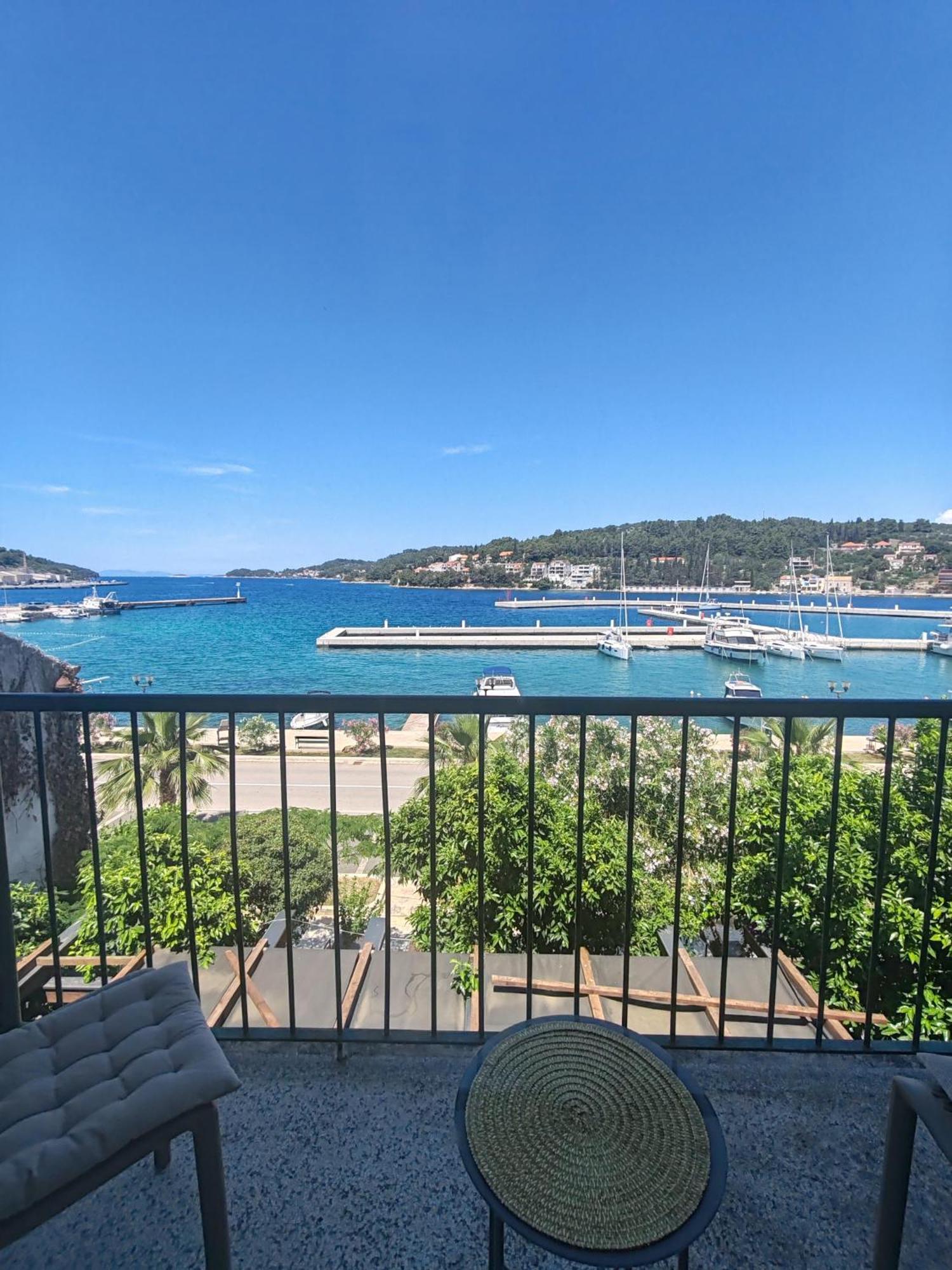 Hotel Dalmacija Vela Luka Esterno foto